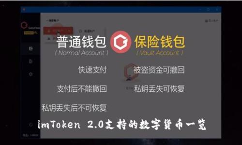 imToken 2.0支持的数字货币一览