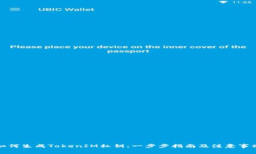 如何生成TokenIM私钥：一步步指南及注意事项